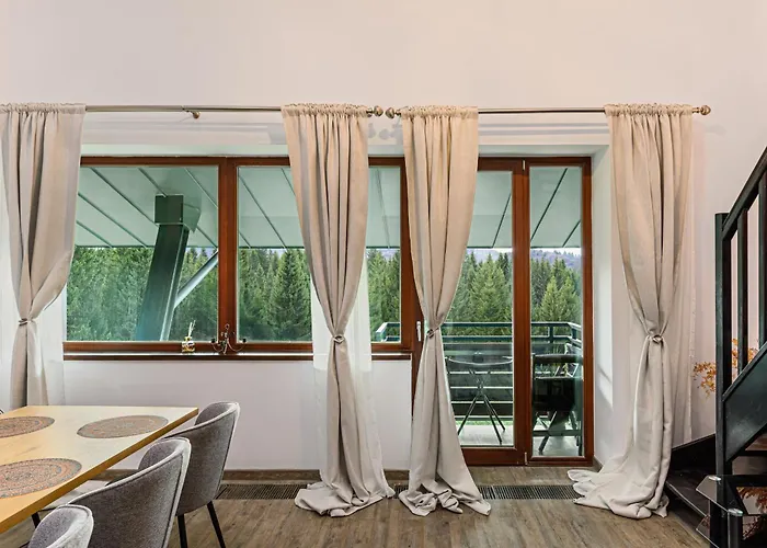 Zen Loft With Forest View In Silver Mountain