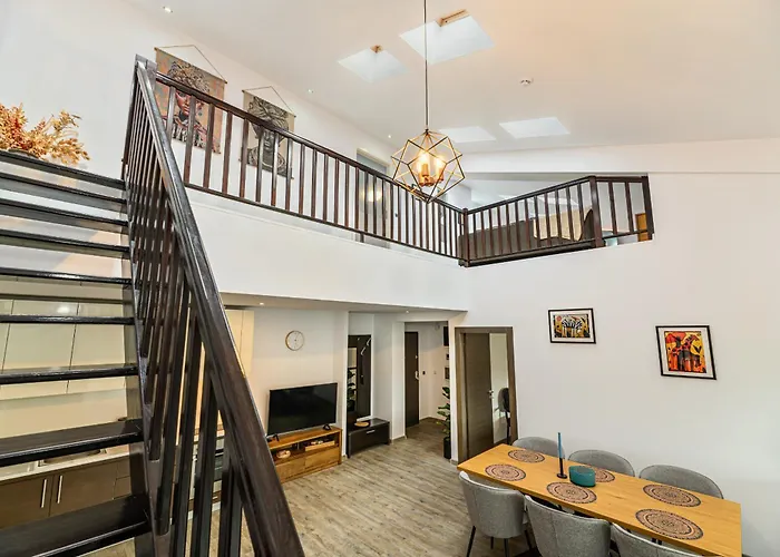 Zen Loft With Forest View In Silver Mountain Braşov